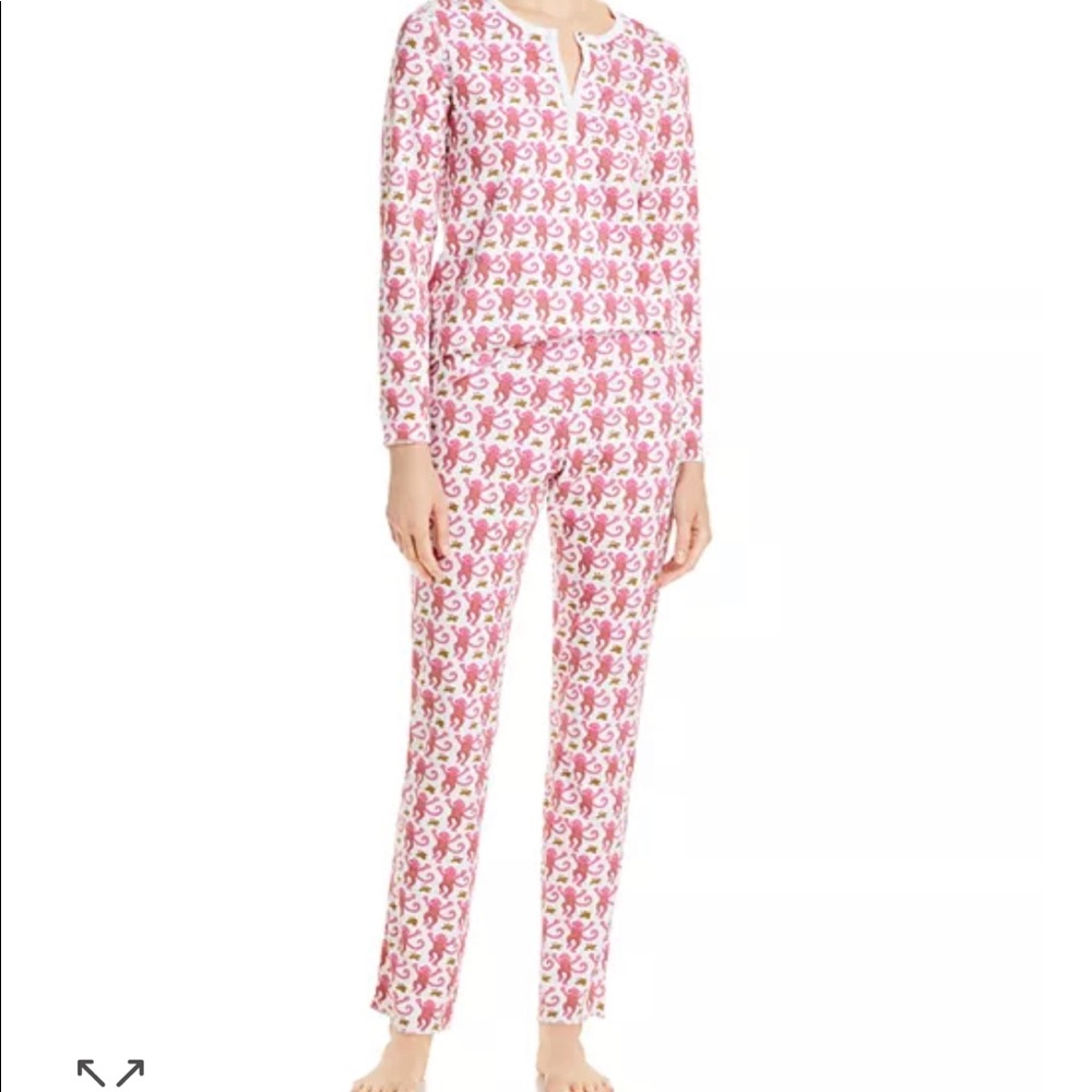 Pink monkey roller rabbits